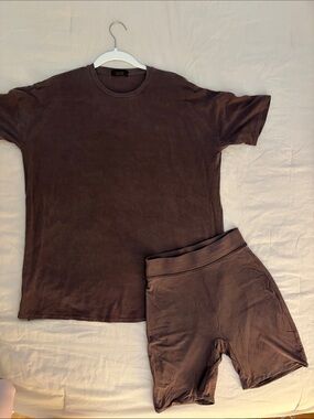 nuuds biker short set